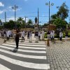 Profissionais da linha de frente de combate à Covid-19 recebem homenagem da Santa Casa de Santos